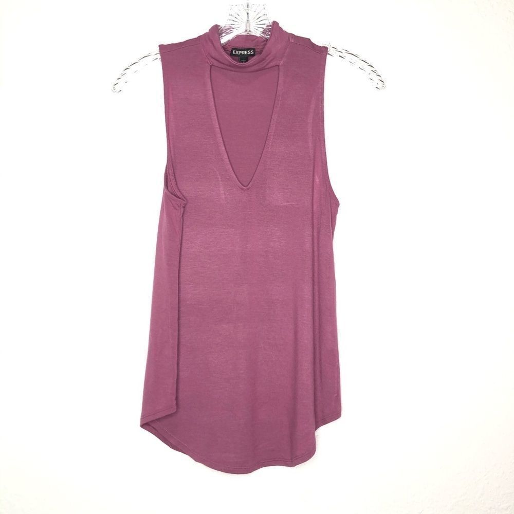 EXPRESS Mock Neck Tank Top